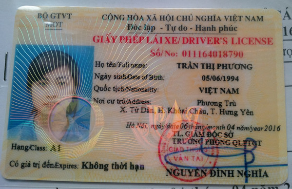 Làm bằng lái xe máy ở Ninh Bình uy tín